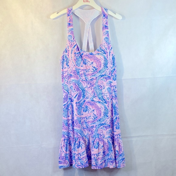 Lilly Pulitzer UPF 50+ Meryl Nylon Ace Tennis Dress NWT size XL Maybe Gator - Picture 6 of 12
